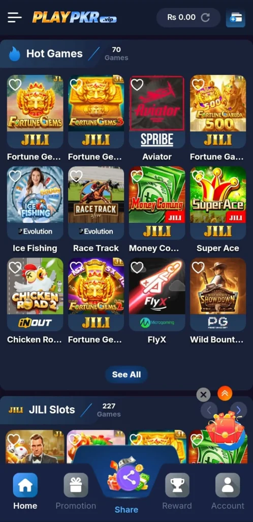 Playpkr Game play and win in Pakistan