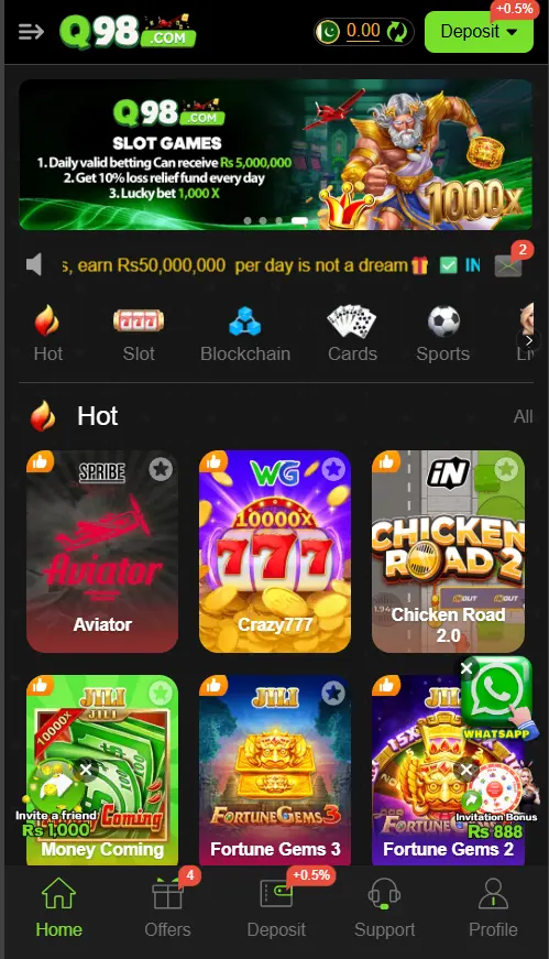 Q98 Game is becoming a popular online gaming platform for users who want a simple, fast, and mobile-friendly app experience. In today’s digital world, many players prefer apps that are easy to use quick to open and simple to understand. Therefore, Q98 APK can be a useful choice for users who want online entertainment on their Android phones