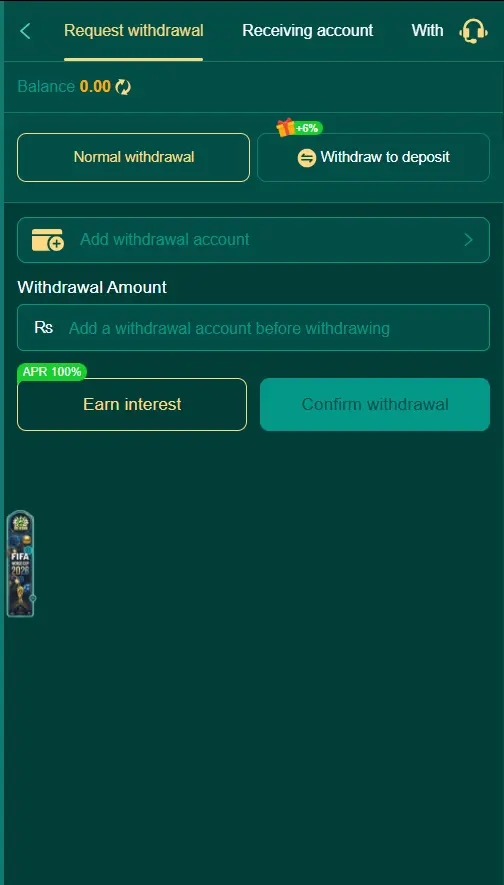 Withdrawal Process Game online APK